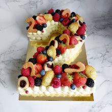 Afbeelding in Gallery-weergave laden, Cijfertaart | Pistache | vanaf 8 personen