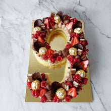 Afbeelding in Gallery-weergave laden, Cijfertaart | Melkchocolade | vanaf 8 personen