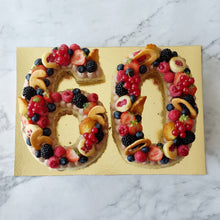 Afbeelding in Gallery-weergave laden, Cijfertaart XS | 2 cijfers voor 10-12 personen