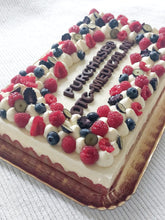 Afbeelding in Gallery-weergave laden, Framboisier - Franse frambozentaart | rechthoekig vanaf 16 personen