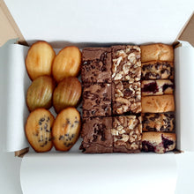 Afbeelding in Gallery-weergave laden, Luxe mix per post | Madeleines, brownies & financiers