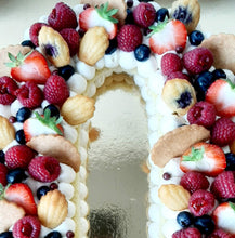 Afbeelding in Gallery-weergave laden, Cijfertaart | Vanille | vanaf 8 personen