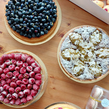 Afbeelding in Gallery-weergave laden, Blauwe bessen taart
