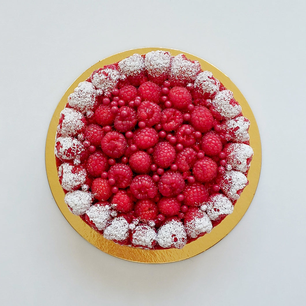Amandel vers fruit taart